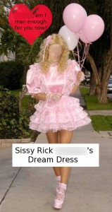 sissy pussyboy humiliates himself